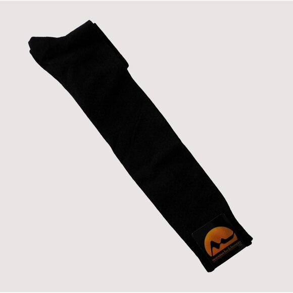 Mountain High Mens Dress Socks Size 9-11 Black Small Dot Pattern Cotton Nylon - Picture 2 of 5